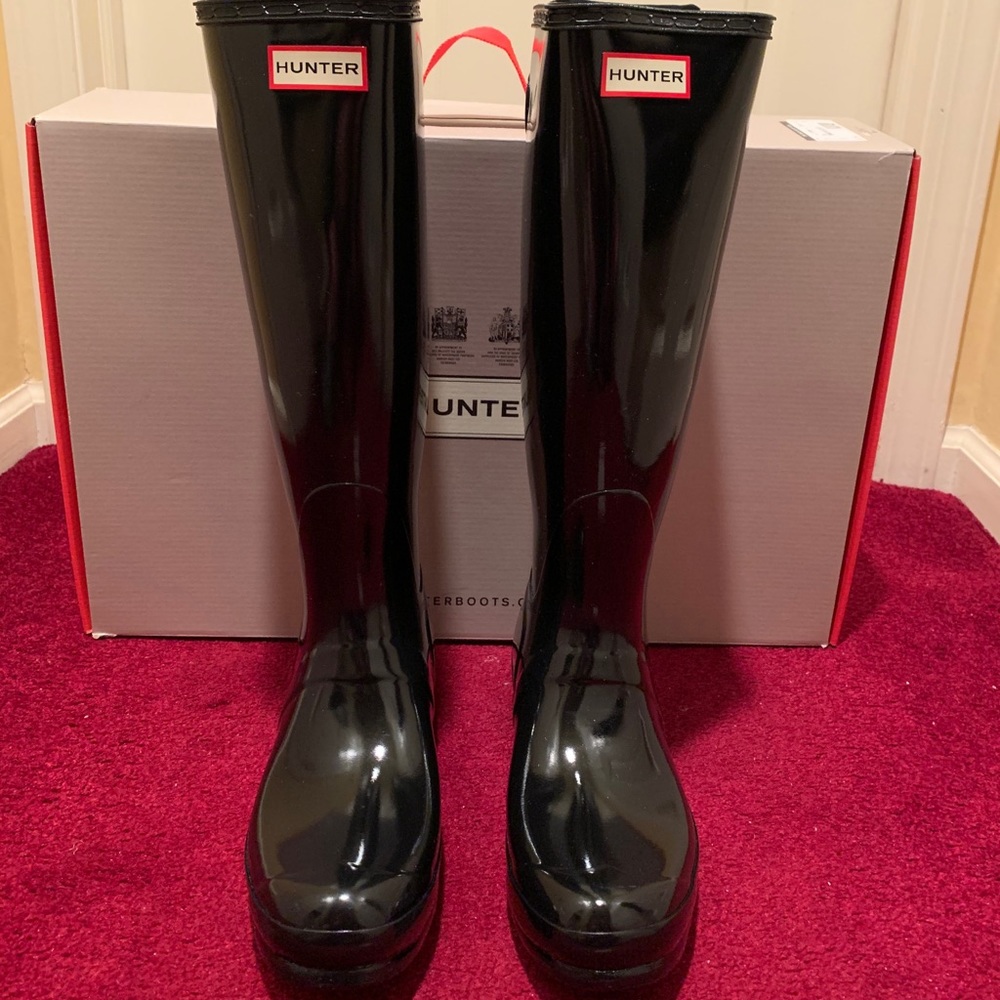 Hunter Original Tall Gloss Rain Boot